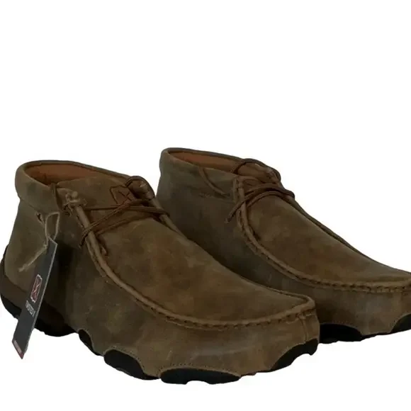 NEW TWISTED X Men’s Driving Mocs – D‑Toe – Bomber Leather – Comfort-Ready BA_twisted_x_men_s_d_toe_drivi  main image 2